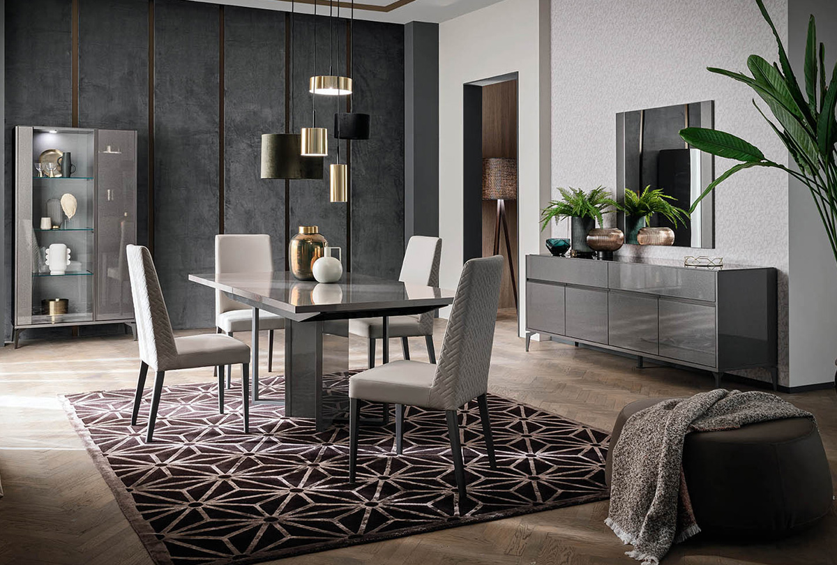 Graphite-dining by simplysofas.in