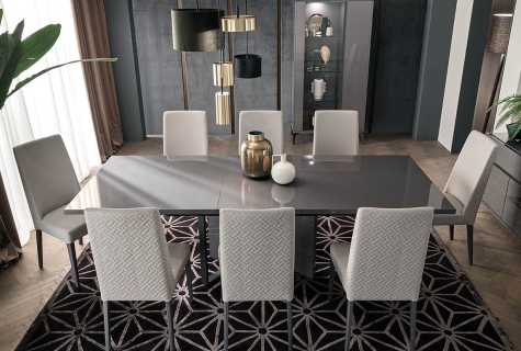 Graphite-dining by simplysofas.in